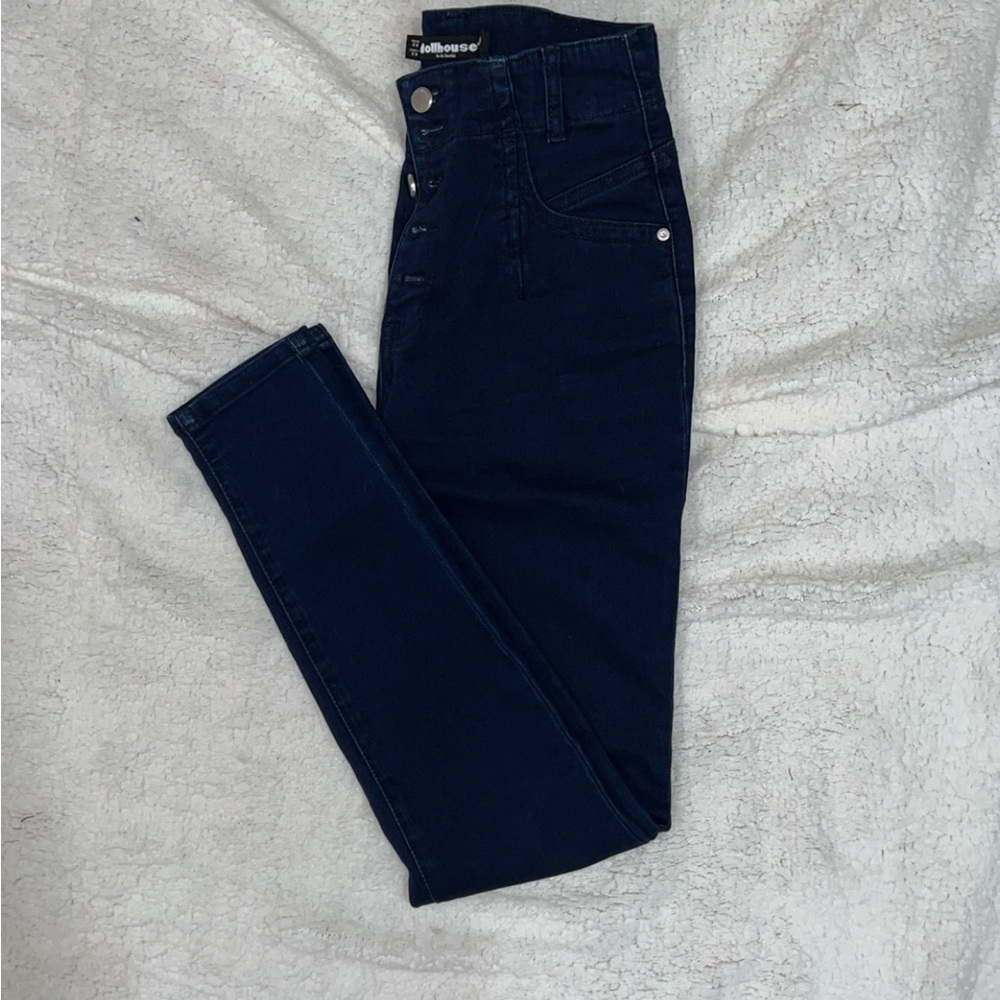 Ambiance Navy High Rise Jeans